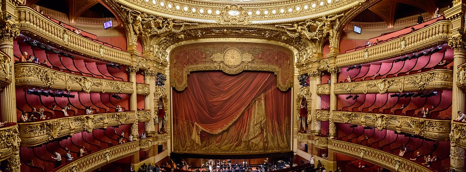 paris opera巴黎歌剧院