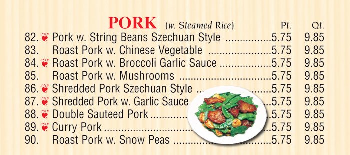 pork