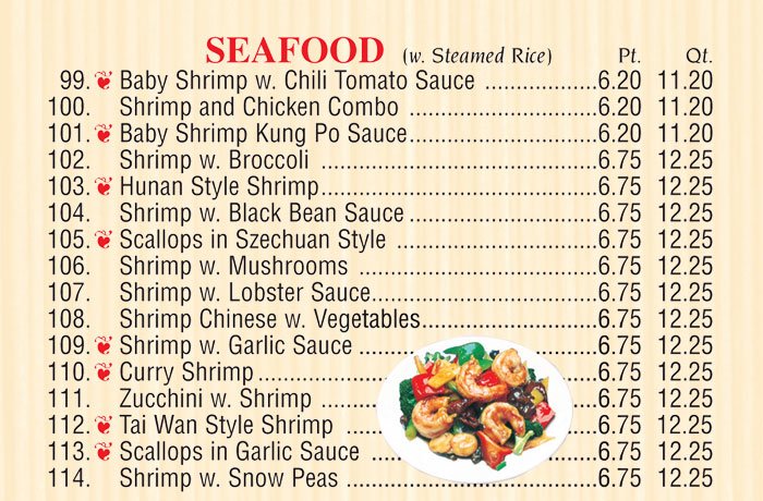 seafood