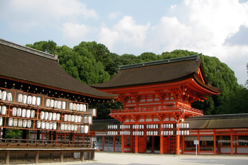 贺茂御祖神社shimogamo Jinja Shrine 家乡美