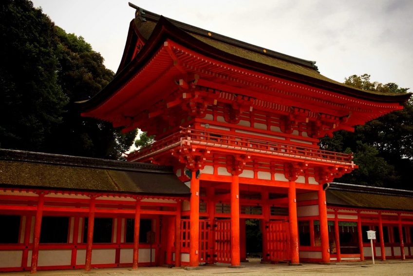 贺茂御祖神社shimogamo Jinja Shrine 家乡美