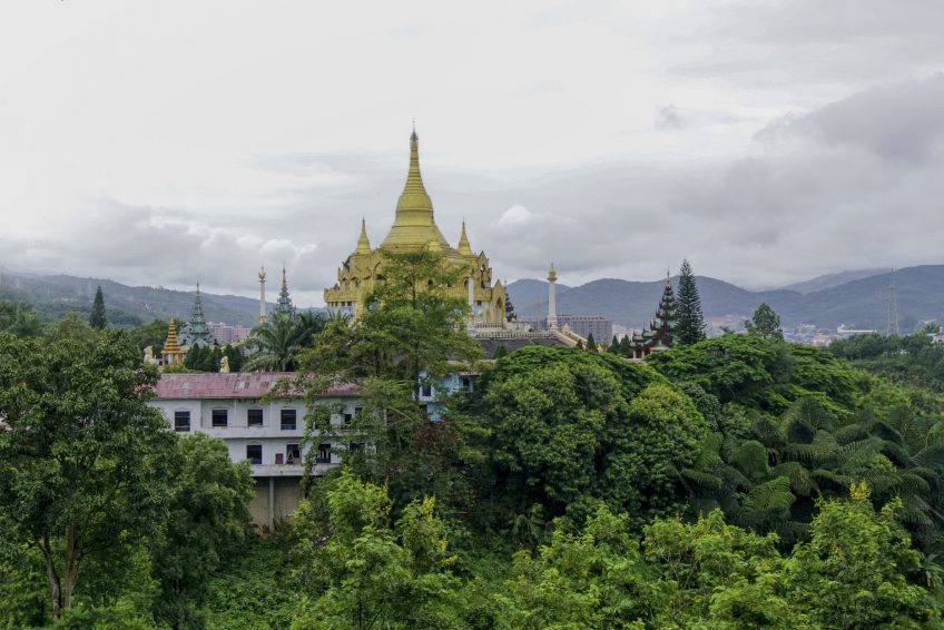 general buddhist temple in xishuangbanna西双版纳总佛寺