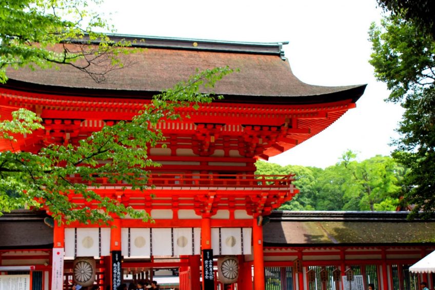 贺茂御祖神社shimogamo Jinja Shrine 家乡美