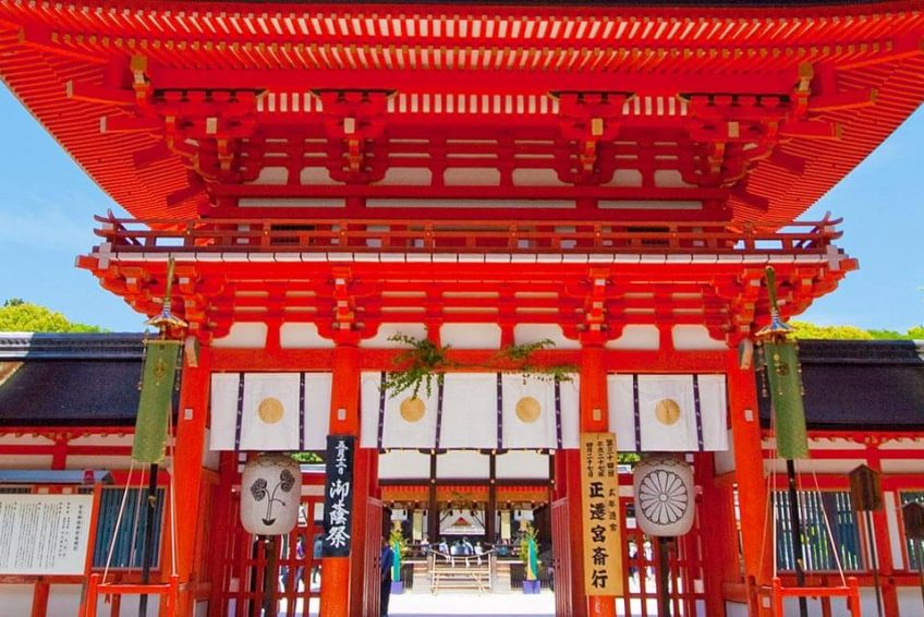 贺茂御祖神社shimogamo Jinja Shrine 家乡美