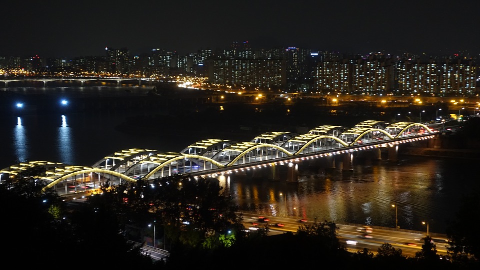 漢江大橋hangang Bridge 家乡美