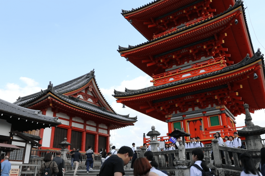 清水寺kiyomizu Dera Temple 家乡美